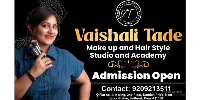 Banner Vaishali Tade Makeup & Hairstyle Academy And Studio