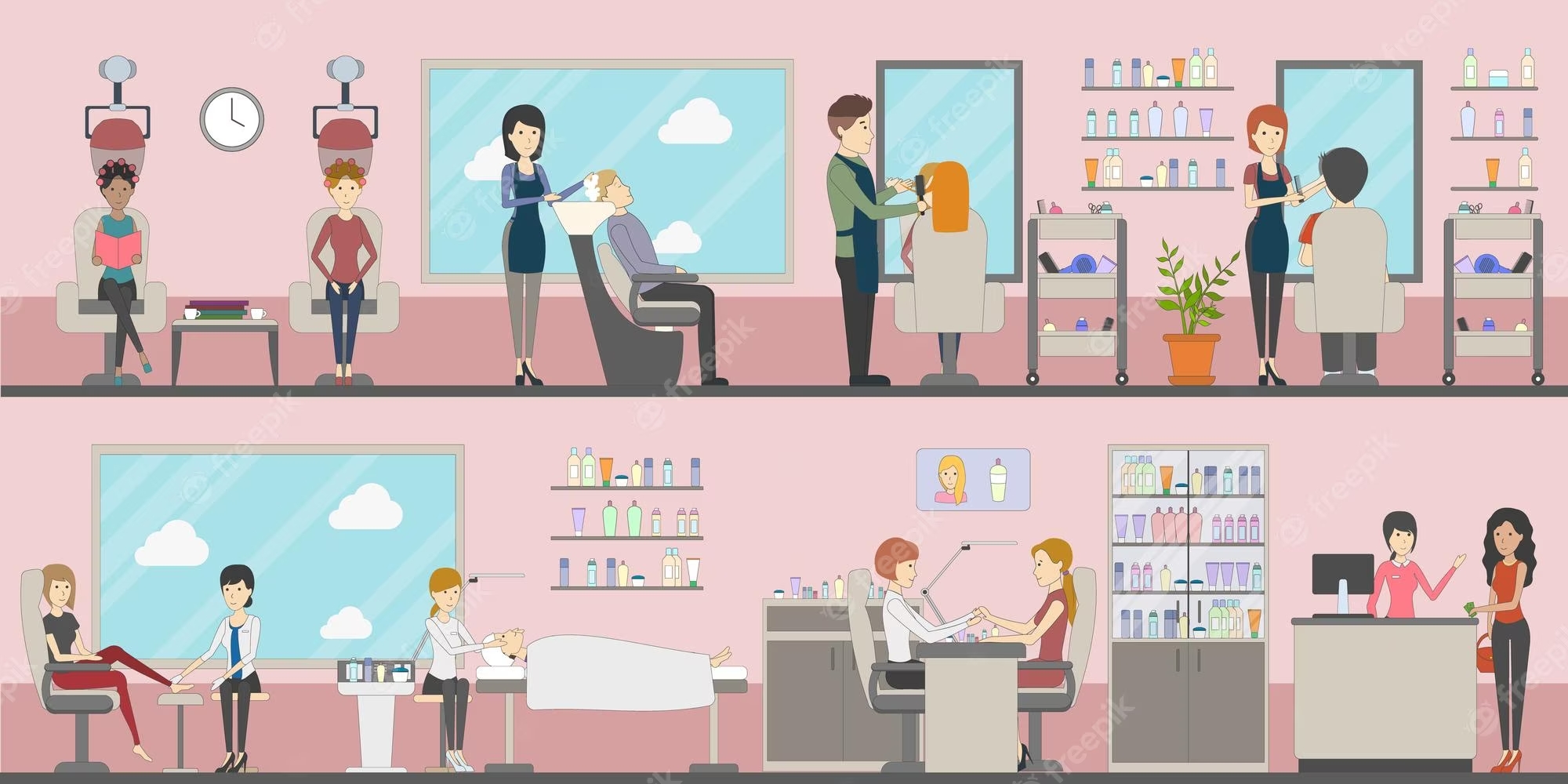 Banner 𝐎𝐜𝐞𝐚𝐧 𝐓𝐡𝐚𝐢 𝐒𝐩𝐚 & Salon