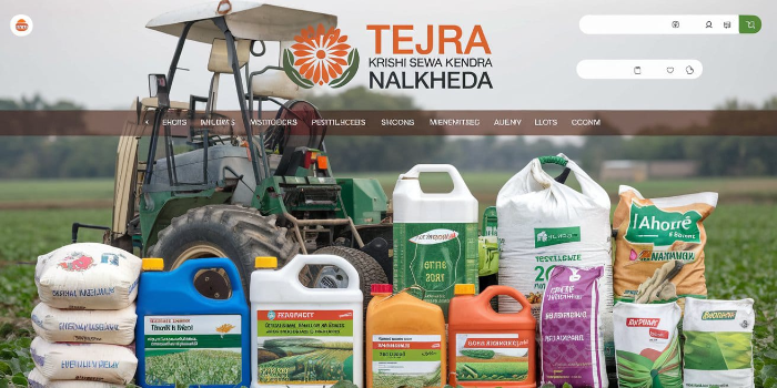 Banner तेजरा कृषि सेवा केंद्र नलखेड़ा