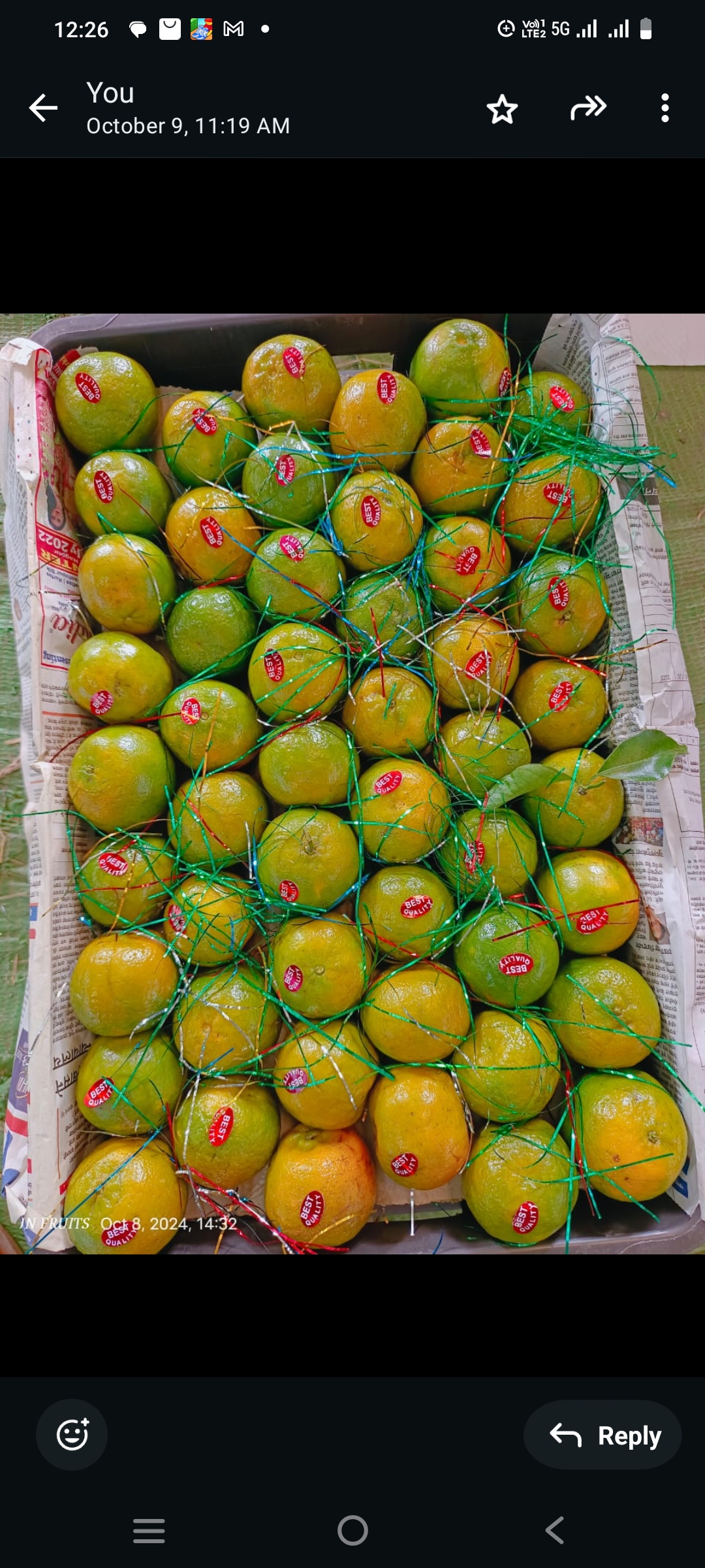 Banner J M I FRUITS