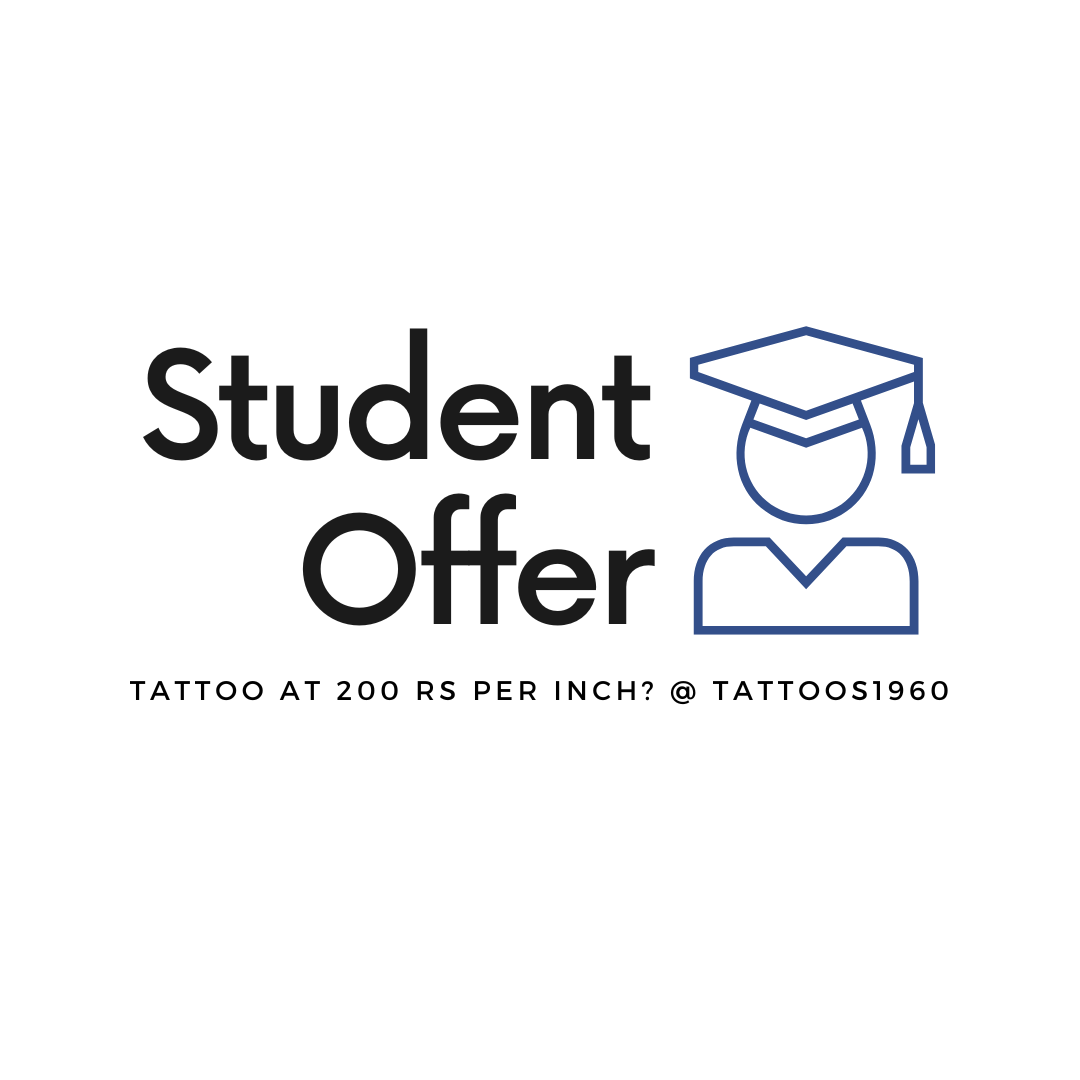  | Tattoos 1960 -Best Tattoo Artists In Pune | N Main Rd, Opposite Zodiac Retail Store, Liberty Phase 2, Ragvilas Society, Koregaon Park, Pune, Maharashtra 411001, India