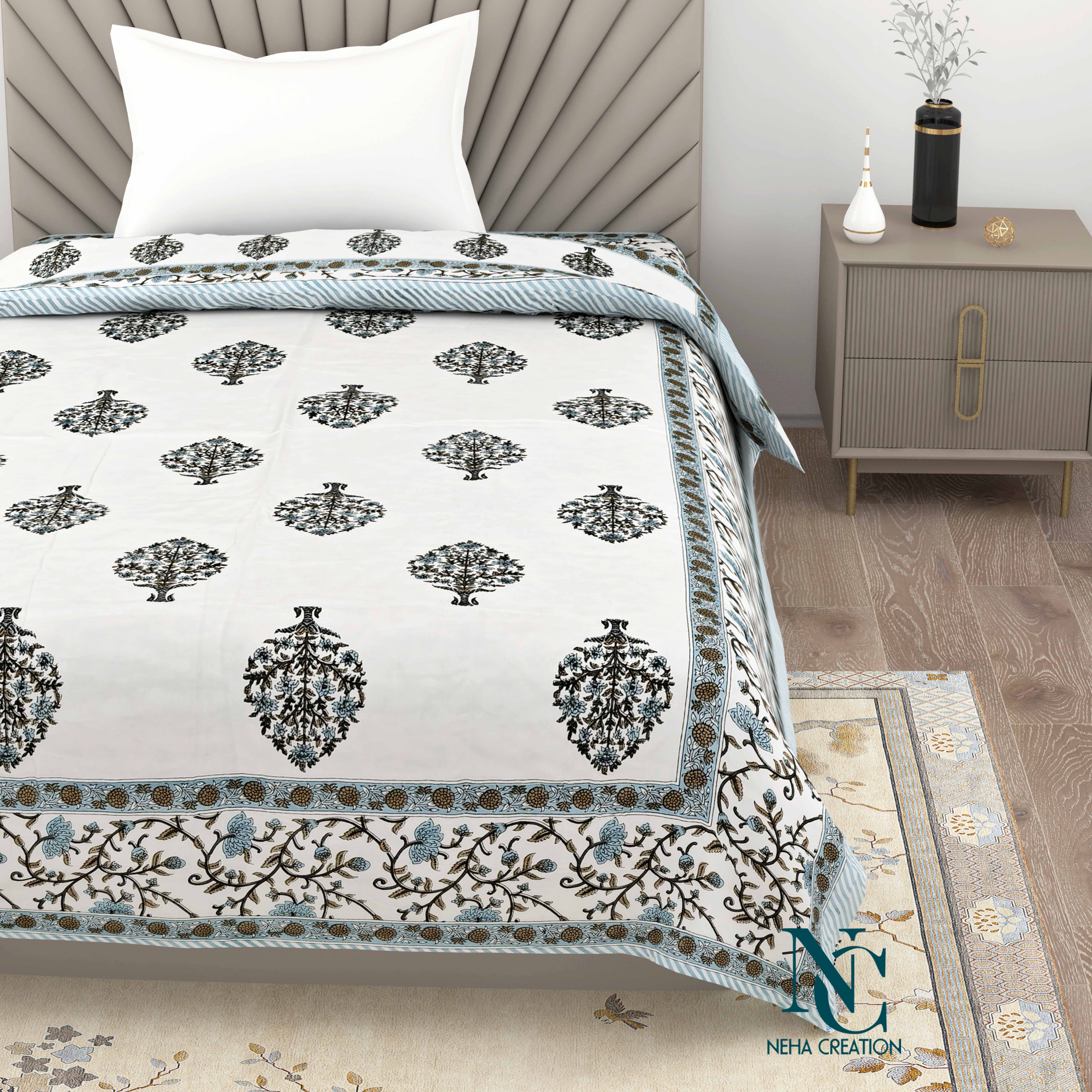 Summer Sale | Bedsheet Manufacturer in Sanganer Jaipur - NEHA CREATION 