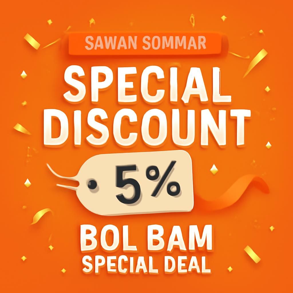 Sawan Somwar Special Discount / Bol Bam Special Deal