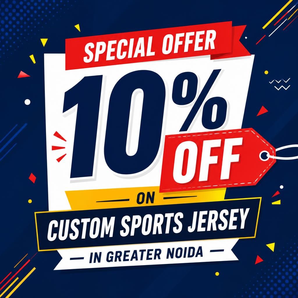 10% OFF on Custom Sports Jersey in Greater Noida