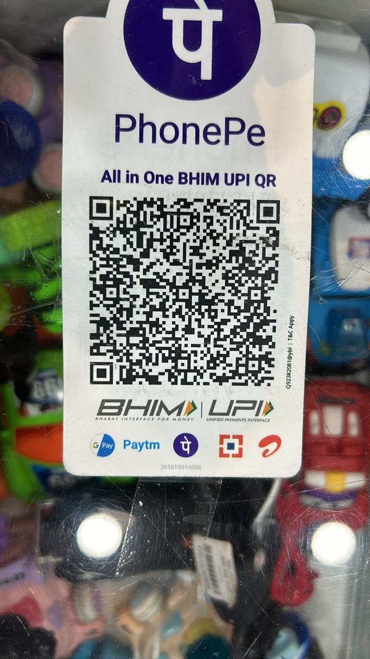 Payment QR Code Scan