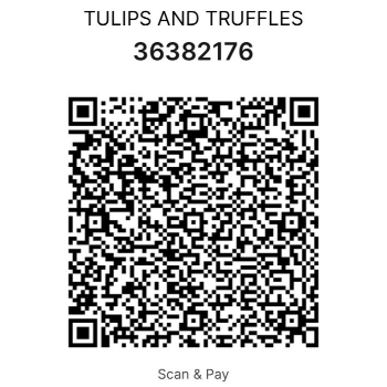 Tulips And Truffles Payment QR Code