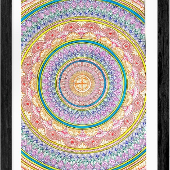 Colors Of Life Mandala Mindfullexpressions® New Delhi, Delhi, 110009, India