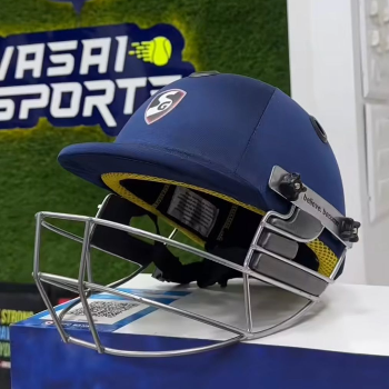 SG Blaze Tech Cricket Helmet, Cricket Helmet  (Blue) VASAI SPORTS Parnanak Opp MSEB Office Vasai West 401201