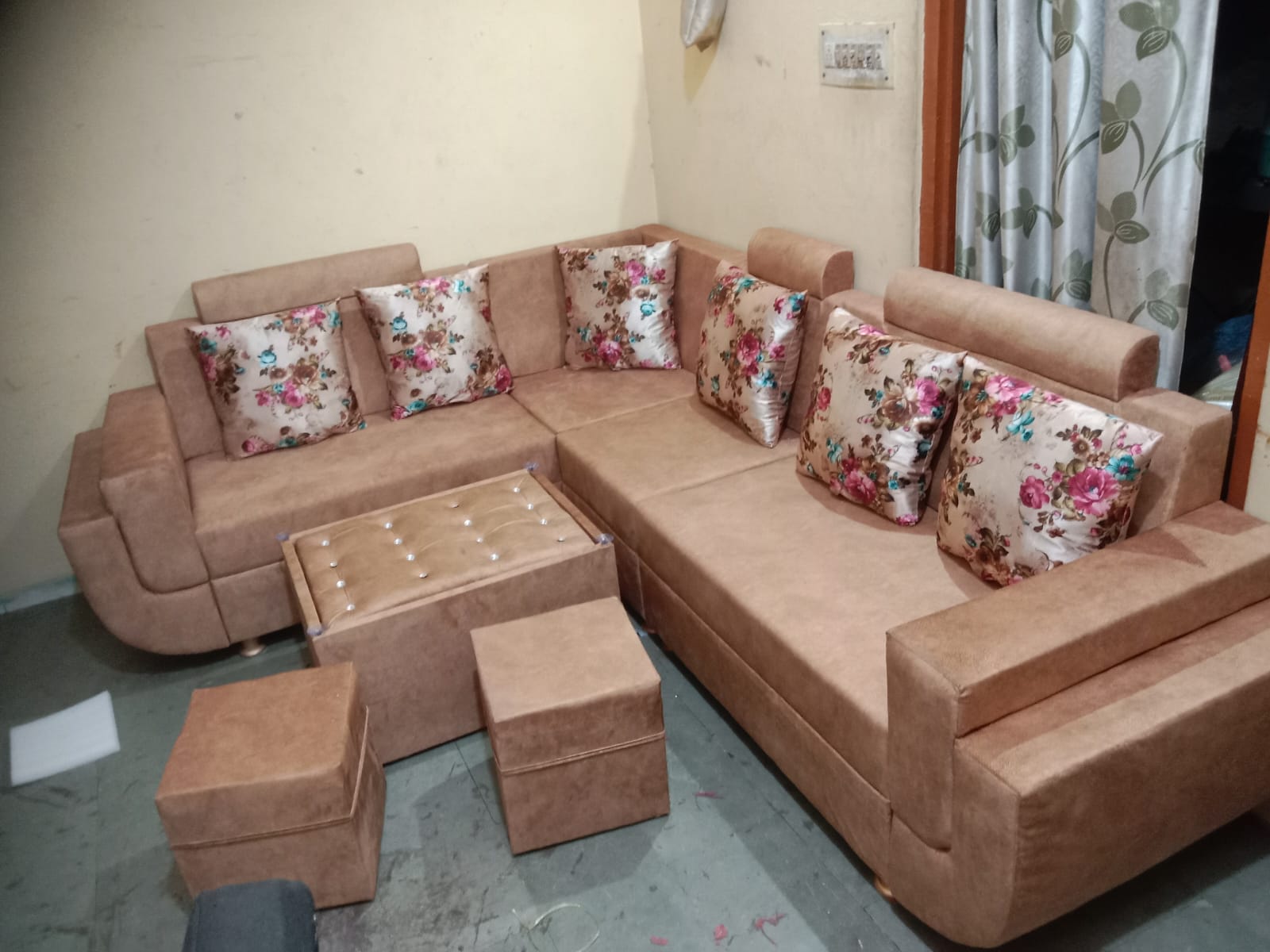 Designed Wooden Sofa | ADARSH FURNITURE | 14- Annudesak Nager Sukhliya Road Indore