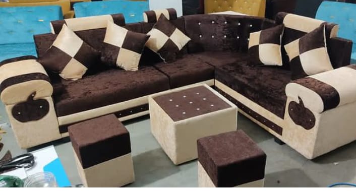 Designed Wooden Sofa | ADARSH FURNITURE | 14- Annudesak Nager Sukhliya Road Indore