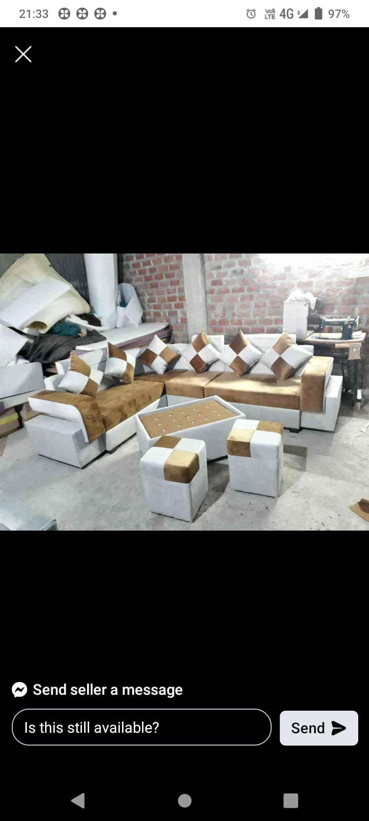 Designed Wooden Sofa | ADARSH FURNITURE | 14- Annudesak Nager Sukhliya Road Indore