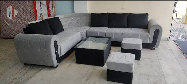 Designed Wooden Sofa | ADARSH FURNITURE | 14- Annudesak Nager Sukhliya Road Indore