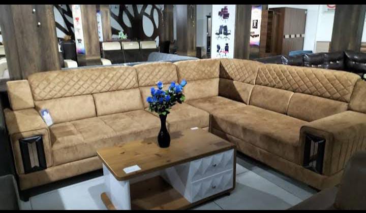 Designed Wooden Sofa | ADARSH FURNITURE | 14- Annudesak Nager Sukhliya Road Indore