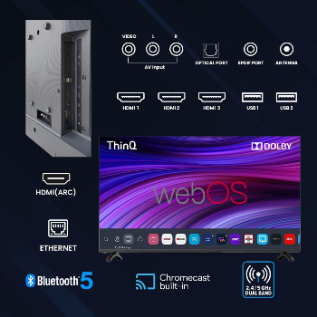 55" LG webOS LED TV MAXX PLOT NO 43, Near Bhagwan Marriage Garden KARTARPURA PHATAK, Patrakar Colony, JAIPUR
