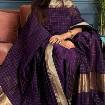 Maheswari 2 pi's sute Roman Handloom 40/02 Subhash Marg Mandleshwar Madhya Pradesh 451221, India