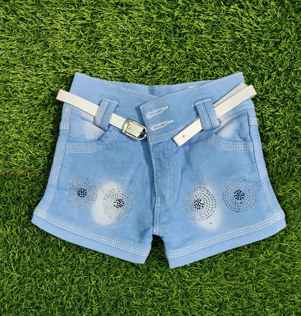 Kids denim skirt Bhawna Collection Gori Nagar Patel Market Shop No. 2