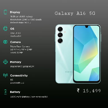 SAMSUNG GALAXY A16 5G-https://i-media.vyaparify.com/vcards/products/119967/product_1737527106.png Image