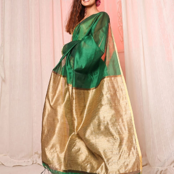 Kosa pallu saree Heena Ansari Handloom Mominpura Jama Masjid Chok