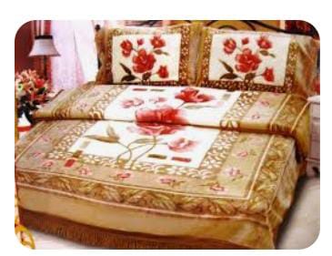 Double bed bedsheet queen size | Khushi Handloom | Opposite Of  Super Corridor, Indore