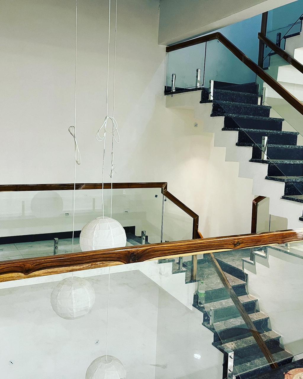 wooden railings Kohinoor Creation Atul Nagar Thathipur, Near Darpan Coloni