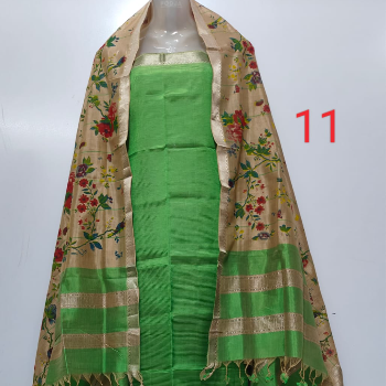 Hand loom mangalagiri pattu  nizam border dress materials-https://i-media.vyaparify.com/vcards/products/136350/product_1738995590_67a6f7868504f.png Image