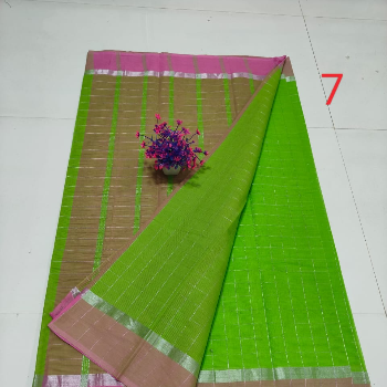 Handloom mangalagiri Pure cotton  Chekes and katari design Sarees-https://i-media.vyaparify.com/vcards/products/136353/product_1738995889_67a6f8b1a1fc9.png Image