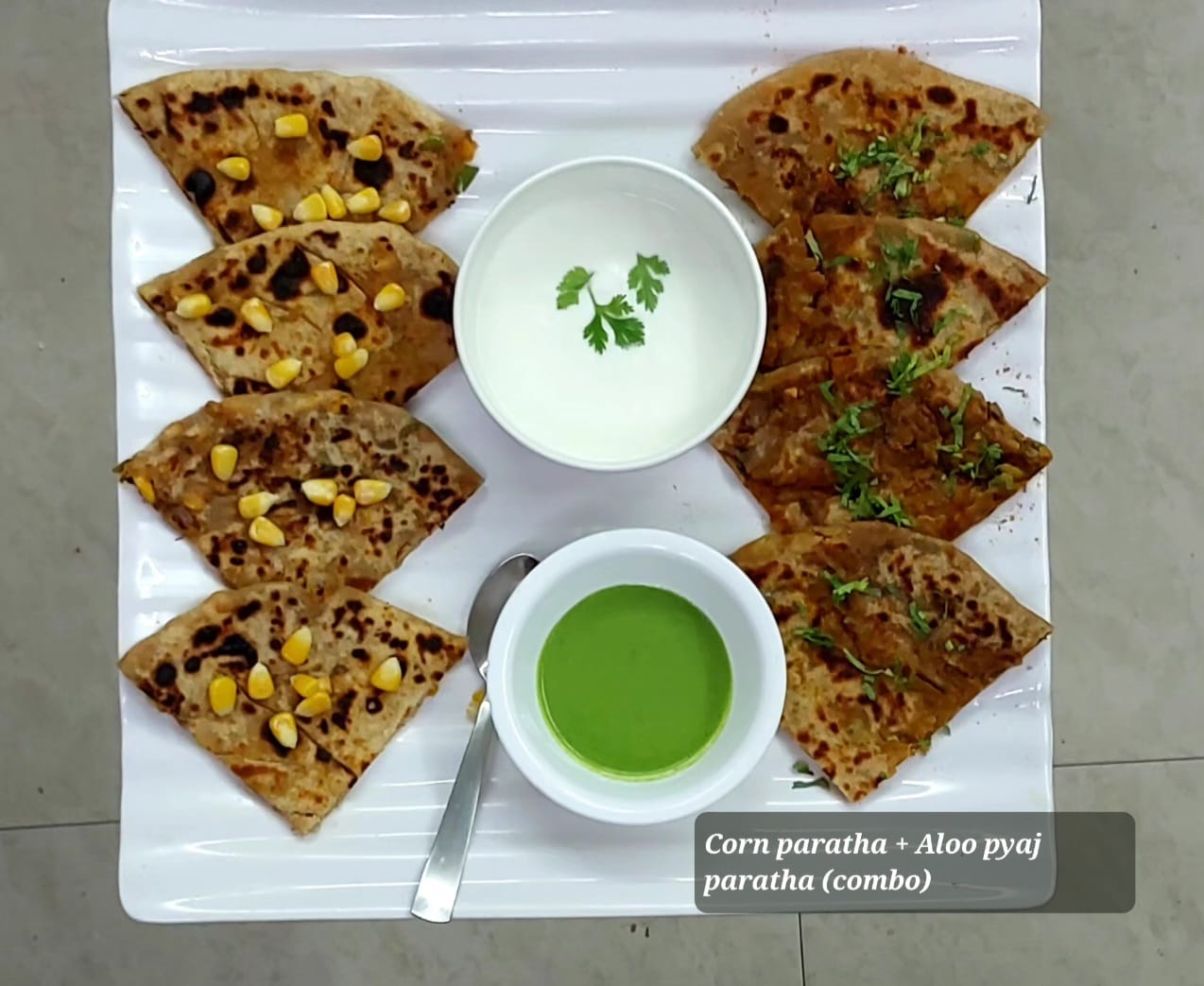 Special- Corn Paratha and ALoo Pyaaz Paratha-https://i-media.vyaparify.com/vcards/products/13743/c14ebdb6-d7bb-4b33-8b5f-2517bac3527a.jpeg Image