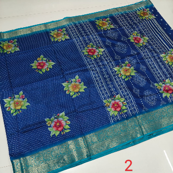 Soft dolla silk screen printed   design sarees and jari weaving kanchi border sarees-https://i-media.vyaparify.com/vcards/products/138779/product_1739339327_67ac363f152ec.png Image