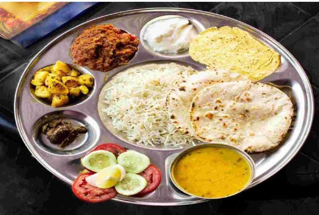 Sharma Bhojnalay Special Veg Thali | SHARMA BHOJNALAY | Mangaliya Bypass Road Sulla Khedi Near Acropolis Colledge Indore