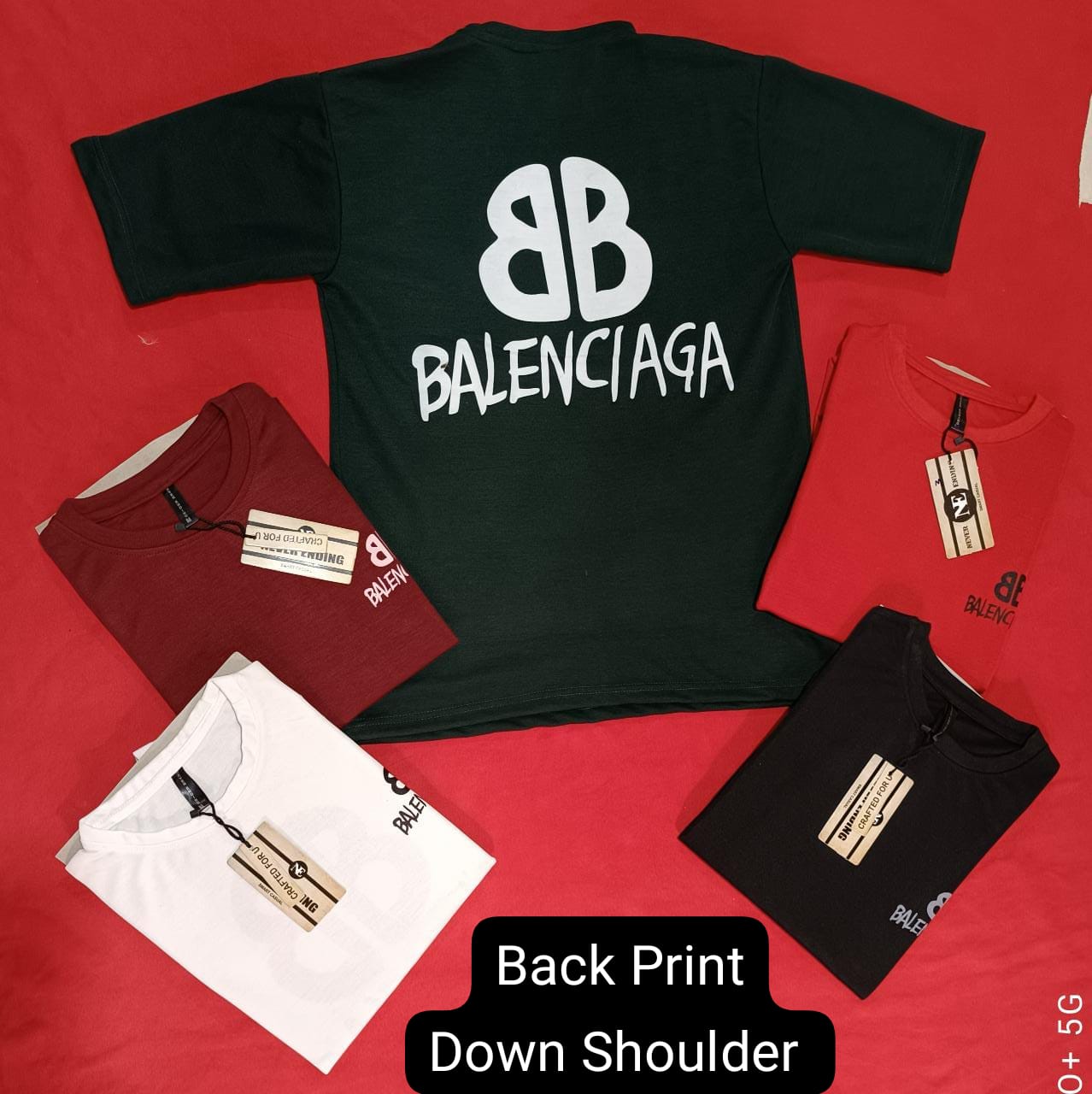 Back Print Down shoulder Tshirt | Kishan Pawar | Treasure Fantacy Rangwasa Road Near By Raj Laxmi Colony