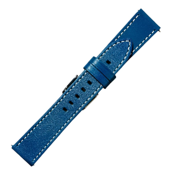 VINTAGE PREMIUM LEATHER WATCH STRAPS BTT CUTEDGE  COLOUR BLUE 22x20MM-https://i-media.vyaparify.com/vcards/products/163457/product_1741844365_67d26f8d4485a.png Image