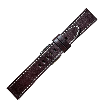 VINTAGE PREMIUM LEATHER WATCH STRAPS BTT CUTEDGE  COLOUR BROWN 22x20MM-https://i-media.vyaparify.com/vcards/products/163461/product_1741844575_67d2705f5998b.png Image