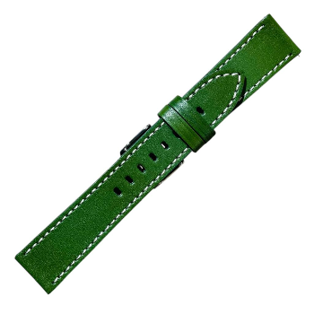 VINTAGE PREMIUM LEATHER WATCH STRAPS BTT CUTEDGE  COLOUR GREEN 22x20MM-https://i-media.vyaparify.com/vcards/products/163467/product_1741844779_67d2712b5ce0b.png Image