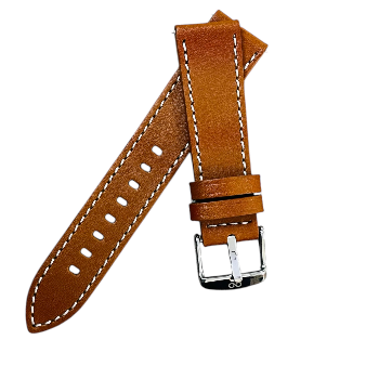VINTAGE PREMIUM LEATHER WATCH STRAPS BTT CUTEDGE  COLOUR TAN 22x20MM-https://i-media.vyaparify.com/vcards/products/163473/product_1741845175_67d272b70404a.png Image