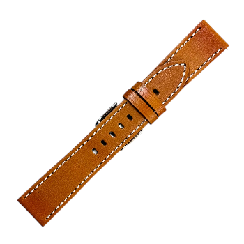 VINTAGE PREMIUM LEATHER WATCH STRAPS BTT CUTEDGE  COLOUR TAN 22x20MM-https://i-media.vyaparify.com/vcards/products/163474/product_1741845175_67d272b740738.png Image