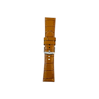 ALIGATOR P. WATCH LEATHER STRAP BT CUTEDGE  FULL PAD 28X24MM-https://i-media.vyaparify.com/vcards/products/163511/product_1741847205_67d27aa5646ed.png Image