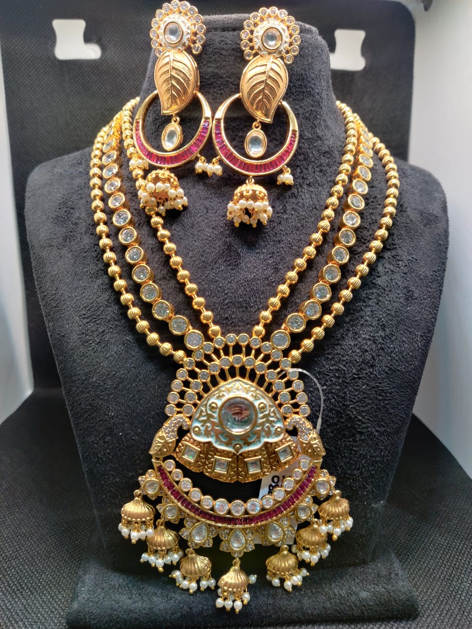 Gold platted Necklace | Shree Jain Jewellers | 127, Ground Floor ,Vikram Tower, Sapna Sangeeta Road Indore