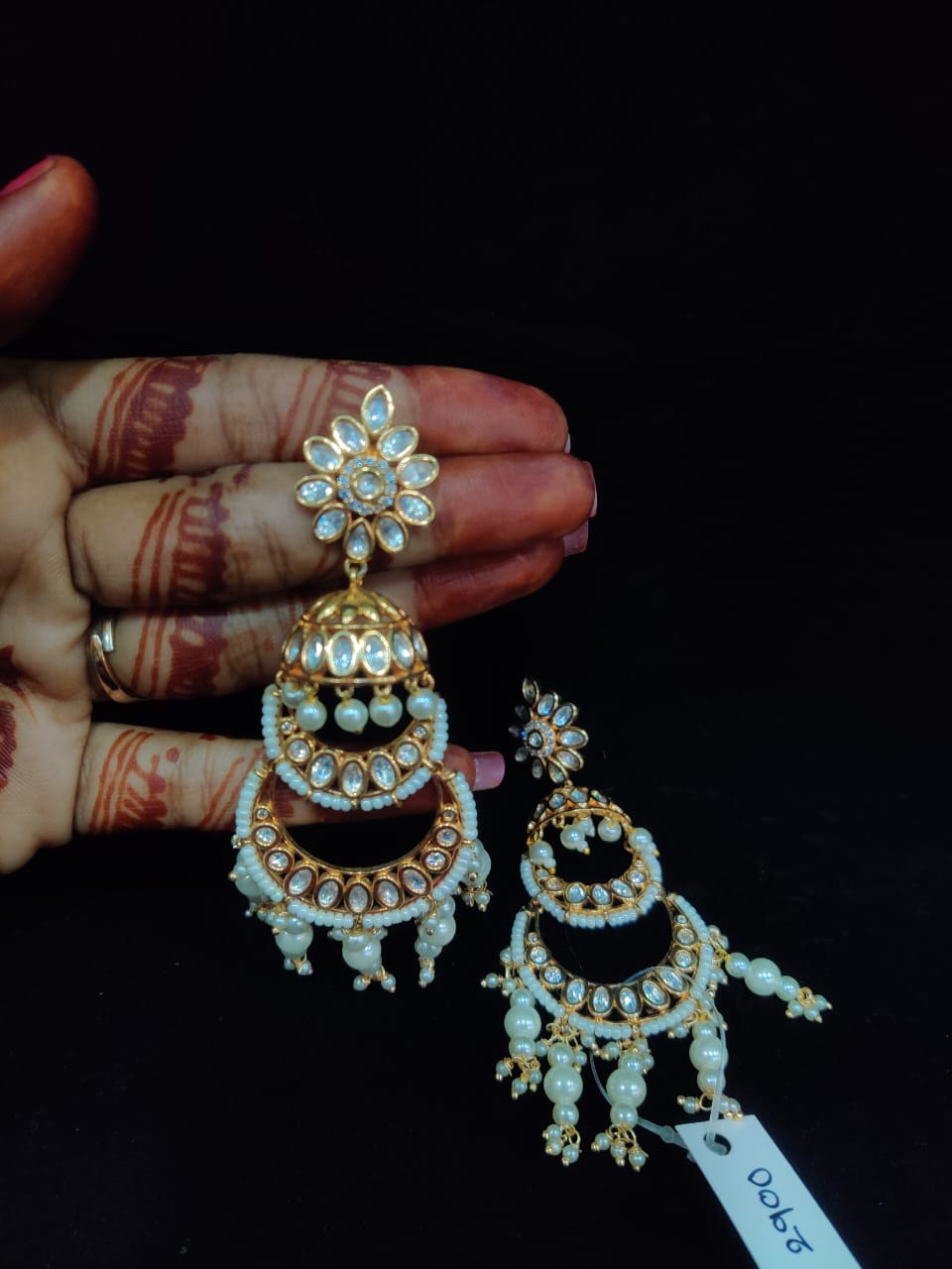 Rajasthani style Earrings | Shree Jain Jewellers | 127, Ground Floor ,Vikram Tower, Sapna Sangeeta Road Indore