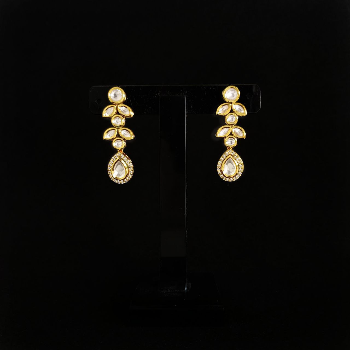 Drop Kundan Earrings – Multi Stone SEQUEL IMPEX PRIVATE LIMITED Balaji Tower, 158-159 Mahendwas House, Nehru Bazar