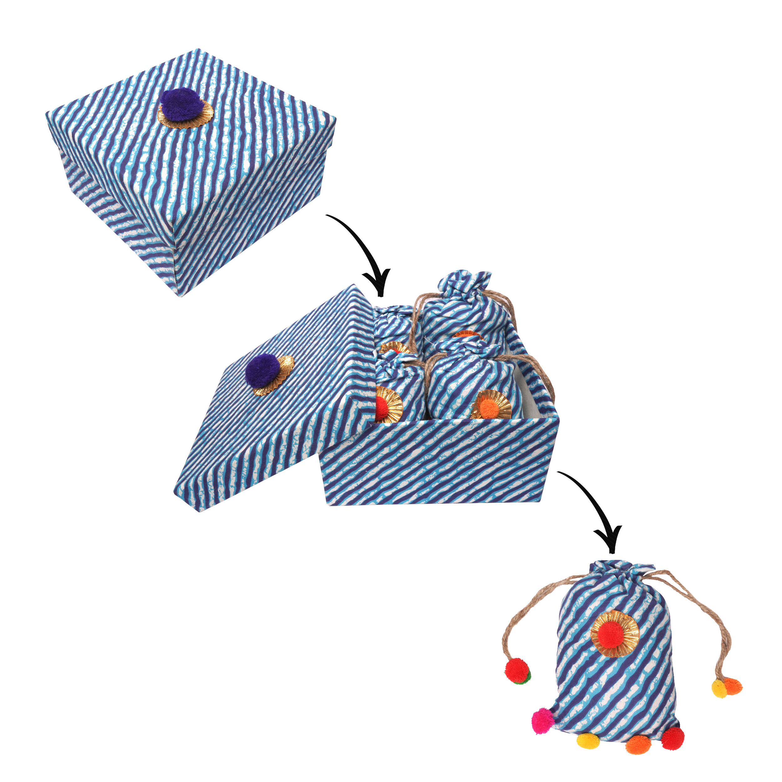 Lahriya Fabric potli-https://i-media.vyaparify.com/vcards/products/19138/10.jpg Image