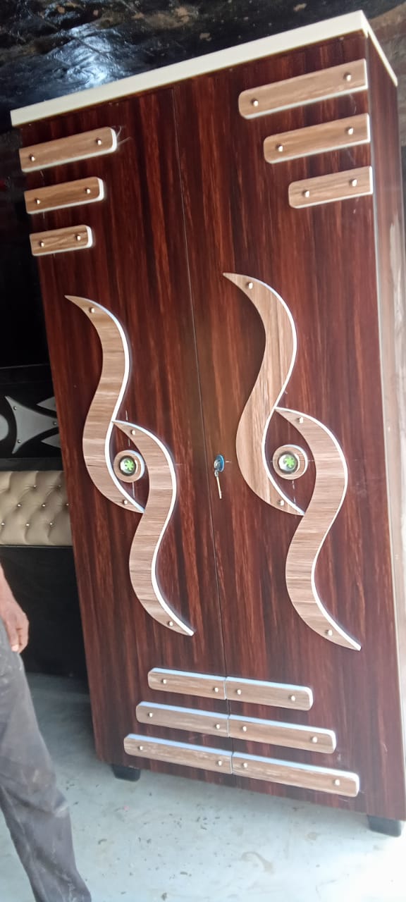 Double Door Wooden Almirah | JANTA FURNITURE | 426, Alok Nagar Opposite JMB Sweets , Kanadiya Road Indore