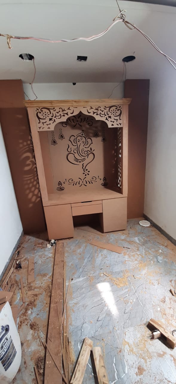 Wooden Temple (Mandir) | JANTA FURNITURE | 426, Alok Nagar Opposite JMB Sweets , Kanadiya Road Indore