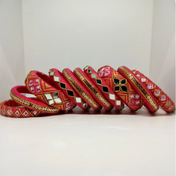 Anokhi [pink and golden colour handcrafted bangles]-https://i-media.vyaparify.com/vcards/products/210308/product_1746242836_68158d1466903.png Image