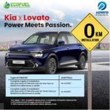 Kia Carens LOVATO CNG kit installation M V AUTO GAS Kashidih, Near Kumarpara Sackhi