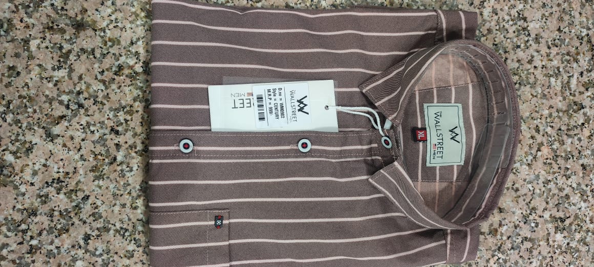 Casual strip shirt-https://i-media.vyaparify.com/vcards/products/2775/brown-shirt.jpg Image