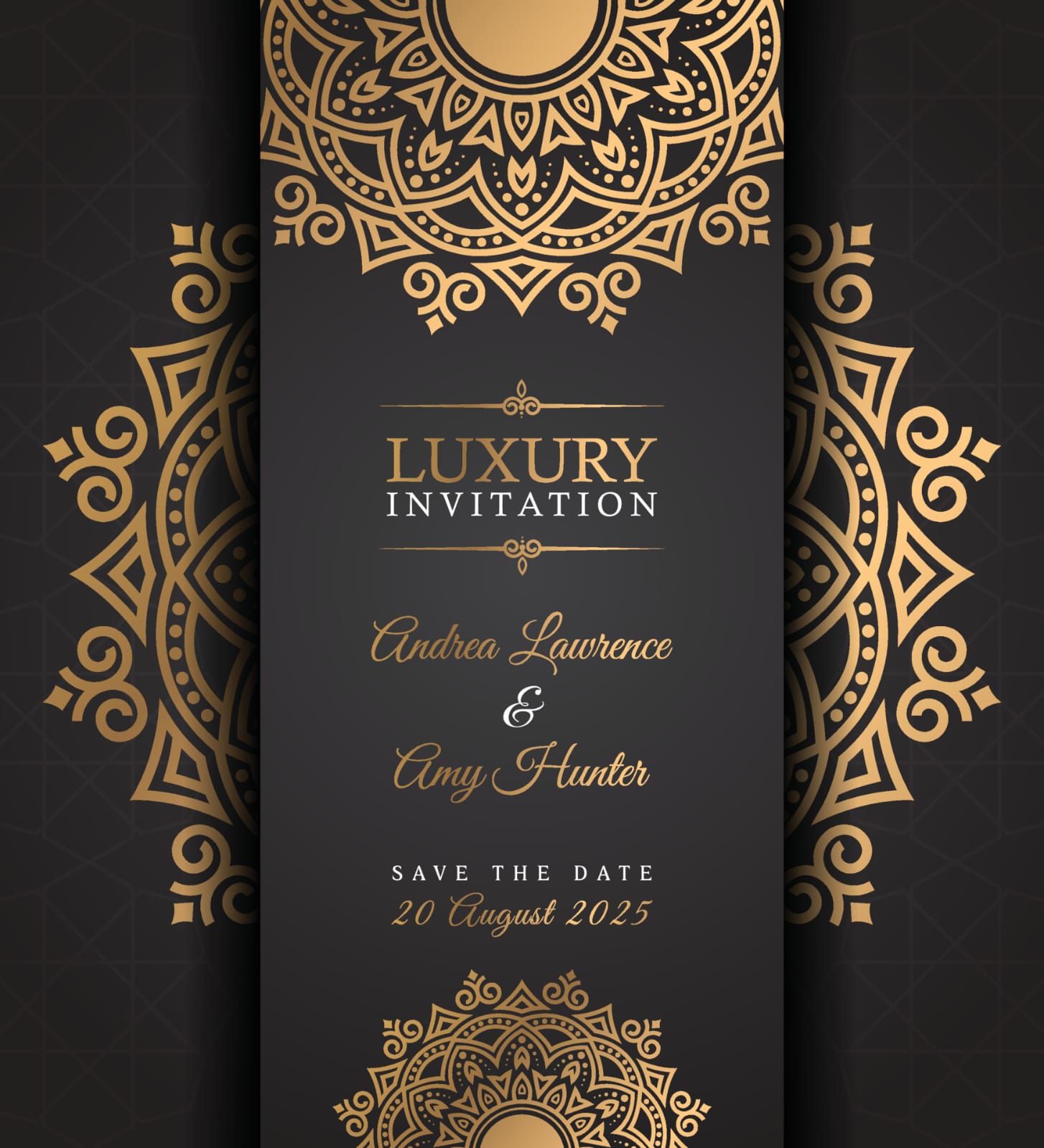 Luxury invitation card | AKSHAT Rajput | SAI CHOWK SEONI MALWA