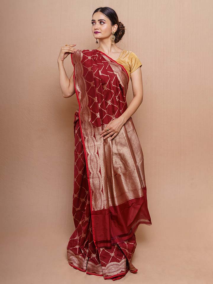 Semi Silk katan saree-https://i-media.vyaparify.com/vcards/products/27998/45a.jpg Image