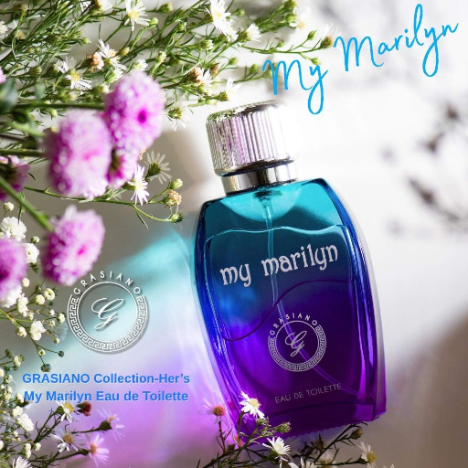 MY MARILYN French Perfume for Women -GRASIANO  Luxury Eau de Toilette - 100 ml Order in Chennai Online-https://i-media.vyaparify.com/vcards/products/285657/product_1749453729_68468ba14c4ab.png Image