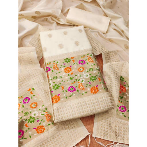  Unstitched Salwar Suit Material With Dupatta ASHIRWADA ENTERPRISES 1st Floor, Moideen Complex, Main Road, Darbe, Puttur, Karnataka 574202, India