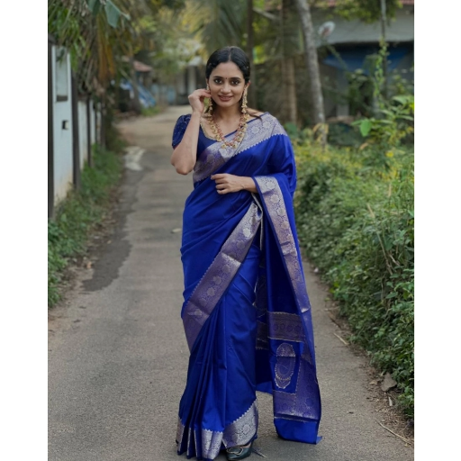 Generic Women's Silk Woven Kanjivaram Saree With Unstitched Blouse-https://i-media.vyaparify.com/vcards/products/292090/product_1749966350_684e5e0e26fe3.png Image